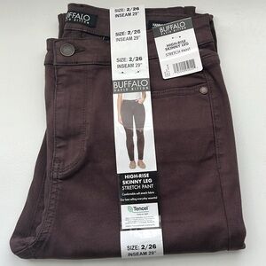 Buffalo David Bitton Women's High Rise Soft Stretch Skinny Pant